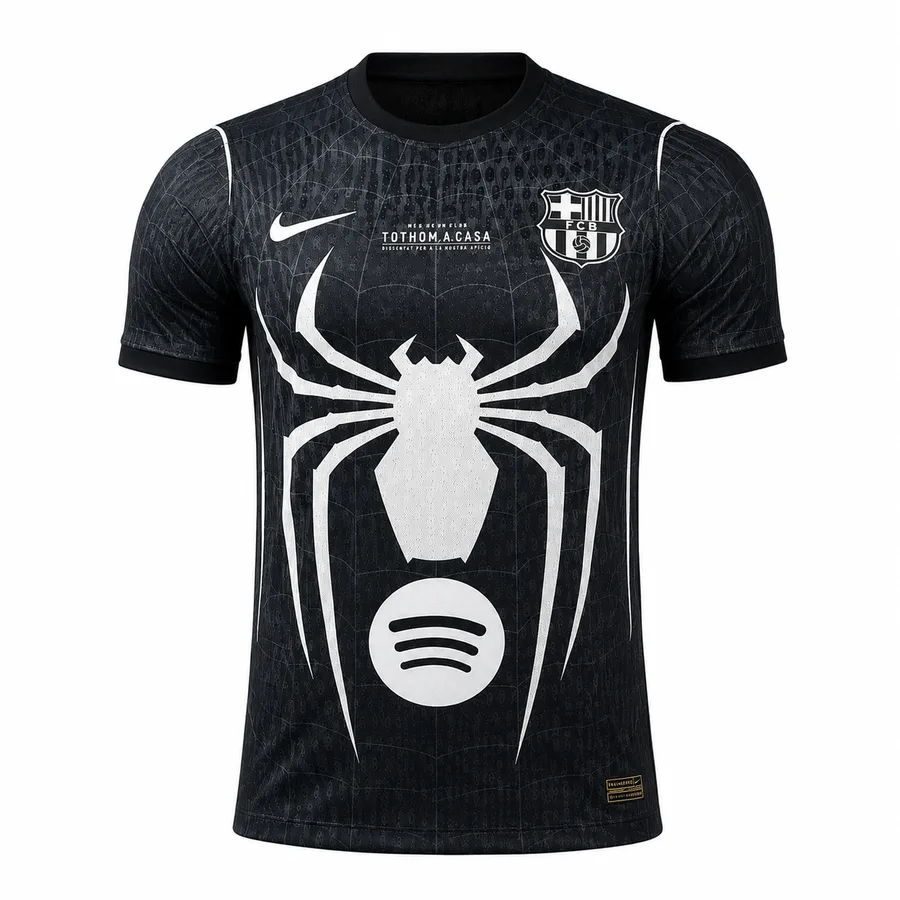 FC Barcelona x Spider Man