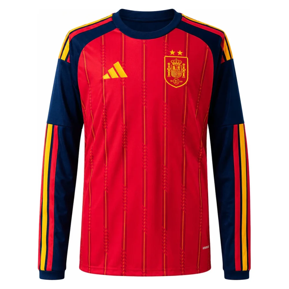 2 ESTRELLAS Camiseta España Manga larga 1ª Equipación