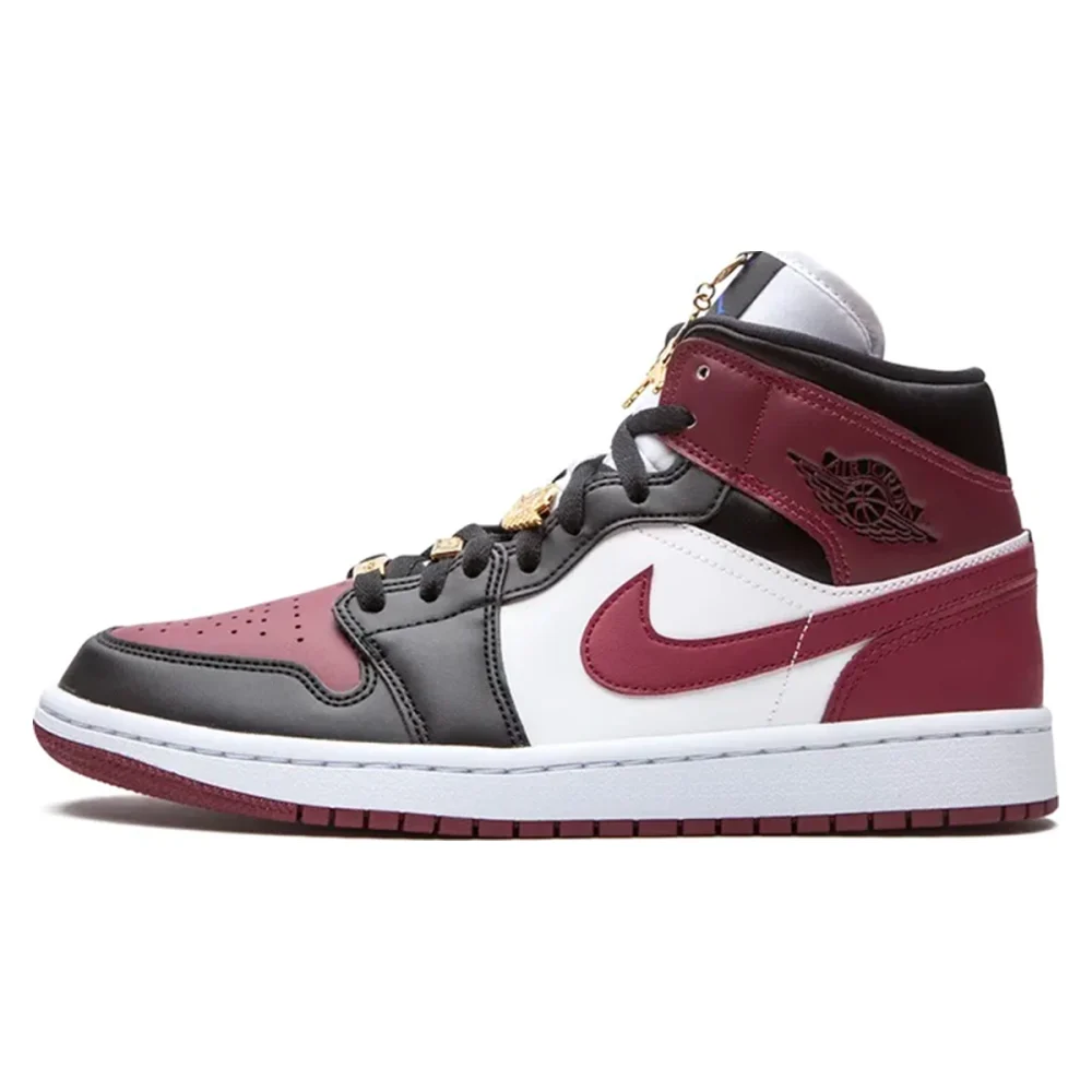 Air Jordan 1 Mid Black Beetroot