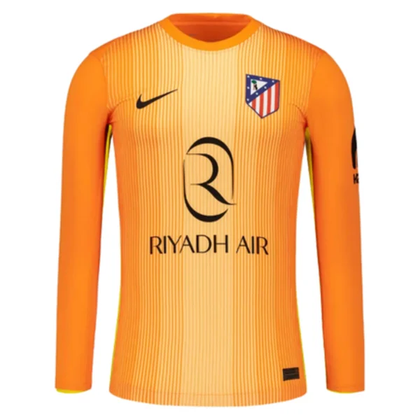 Atlético de Madrid Equipación Portero 25-26 Naranja Manga Larga