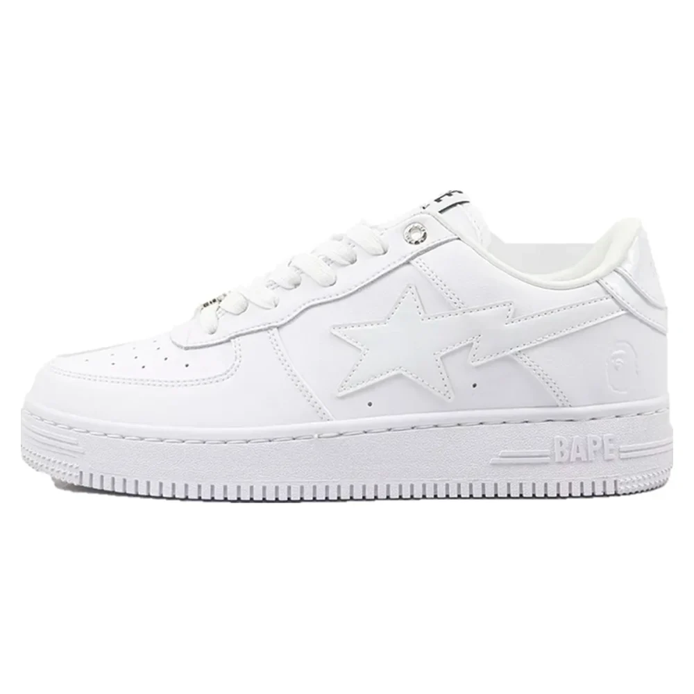 Bape STA Low White