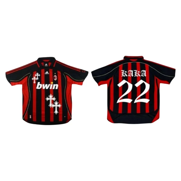 Camiseta Edición Especial AC Milan Retro x Chrome Hearts