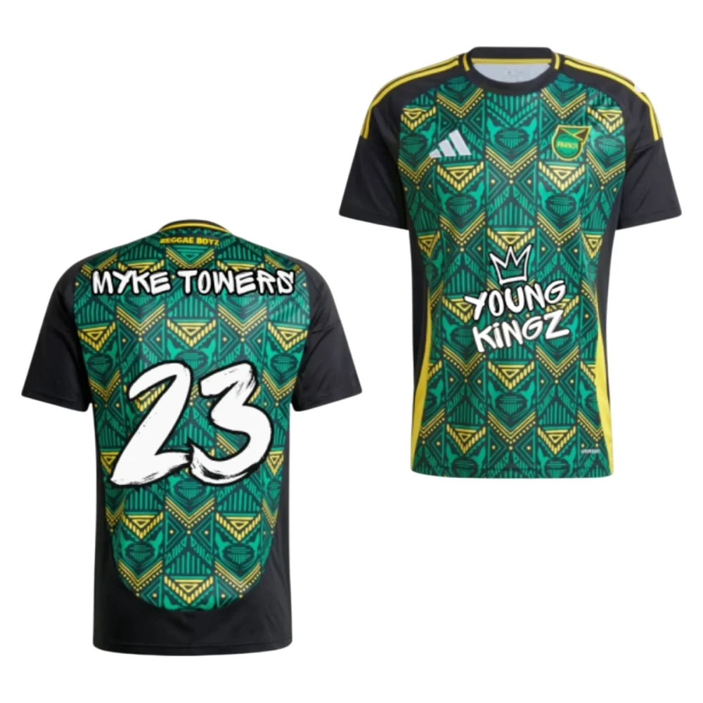 Camiseta Edición Especial Jamaica x Myke Towers 2ª equipación