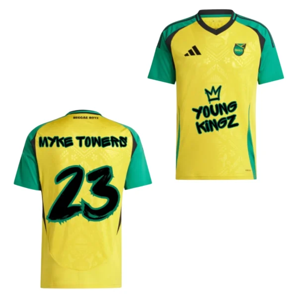 Camiseta Edición Especial Jamaica x Myke Towers