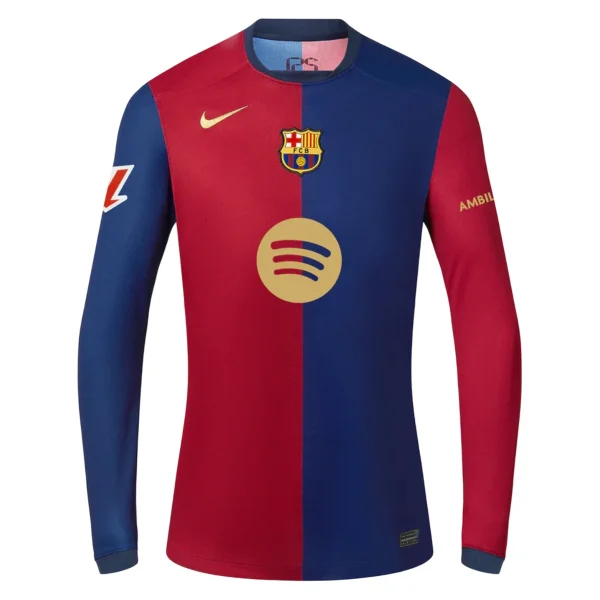 Camiseta FC Barcelona 24/25 1ª equipación manga larga edición partido