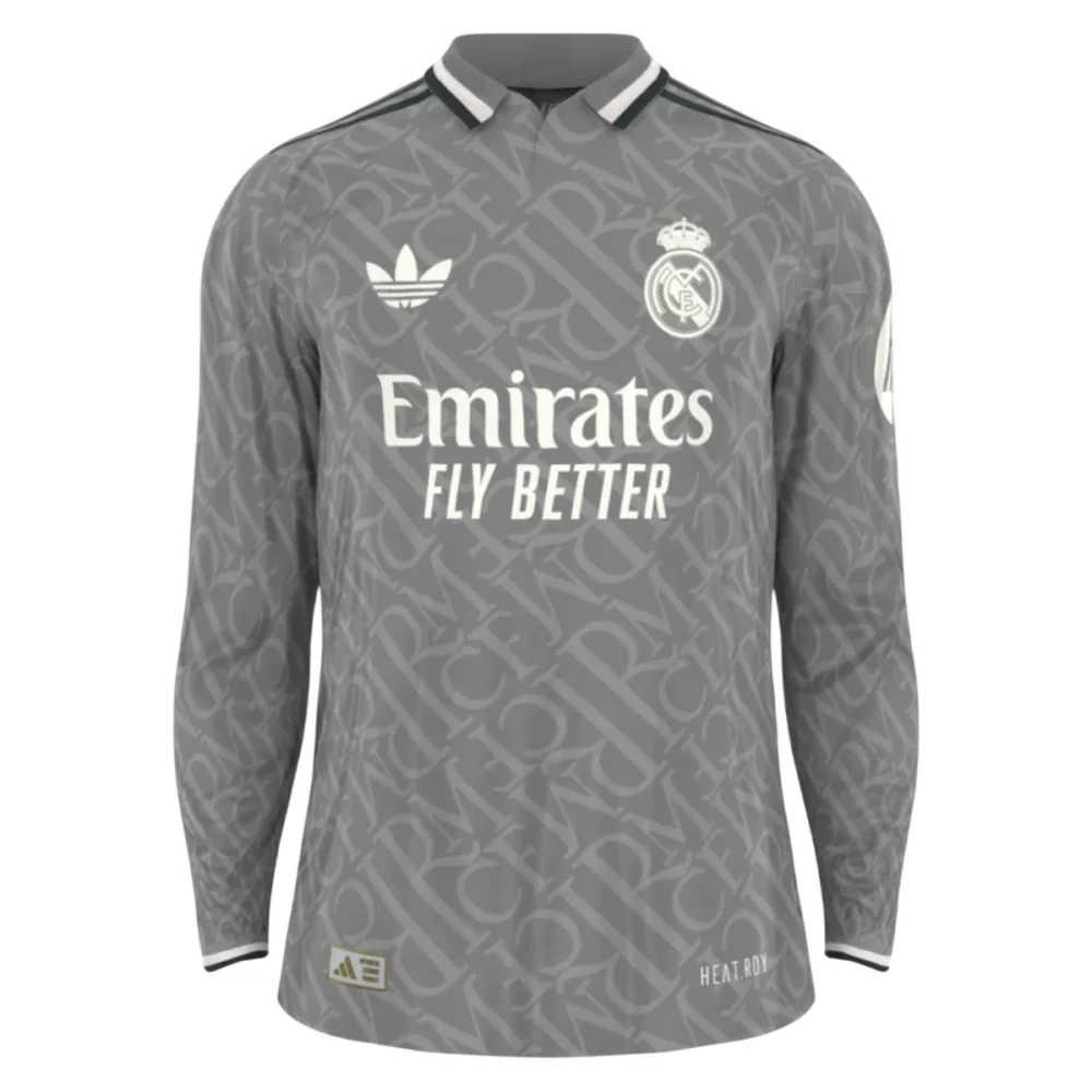 Camiseta Real Madrid 24/25 3ª equipación manga larga