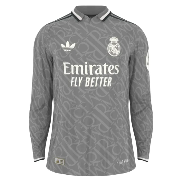 Camiseta Real Madrid 24/25 3ª equipación manga larga