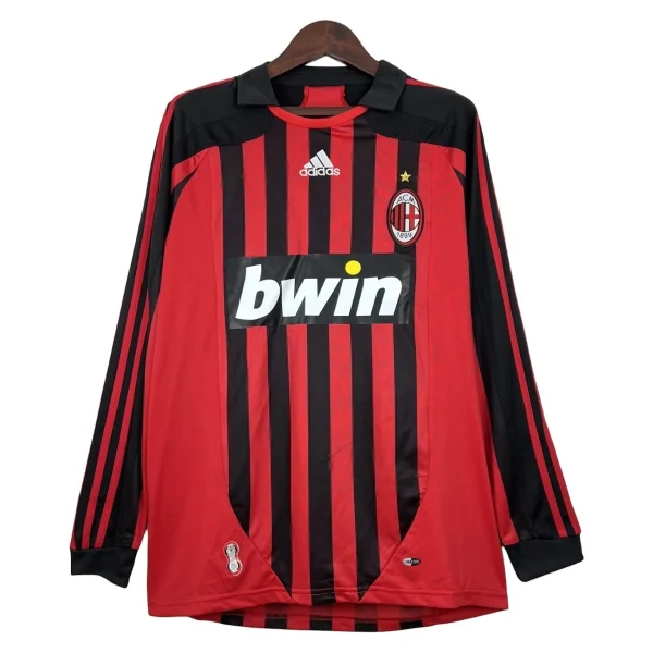 Camiseta retro AC Milan 07/08 1ª equipación manga larga
