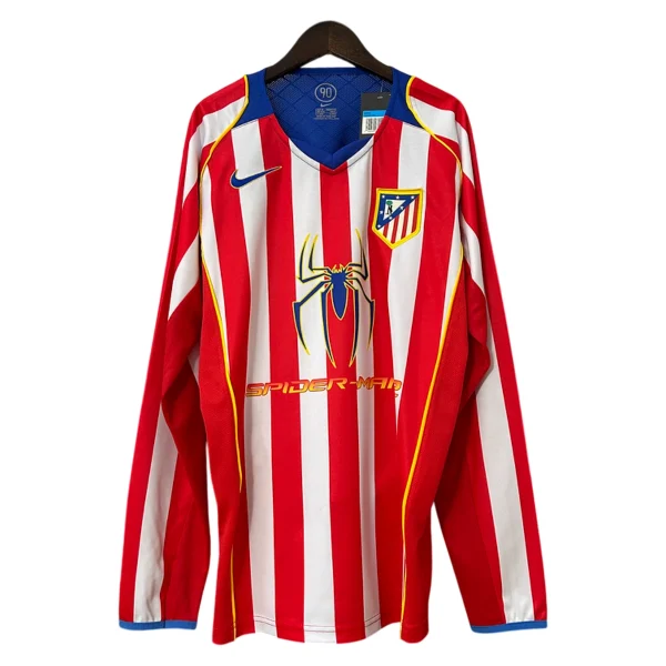Camiseta retro Atlético de Madrid 04/05 SPIDERMAN (Manga larga)