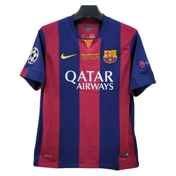 Camiseta Retro Barcelona 1ª Equipación 14/15 Edición Final Champions League