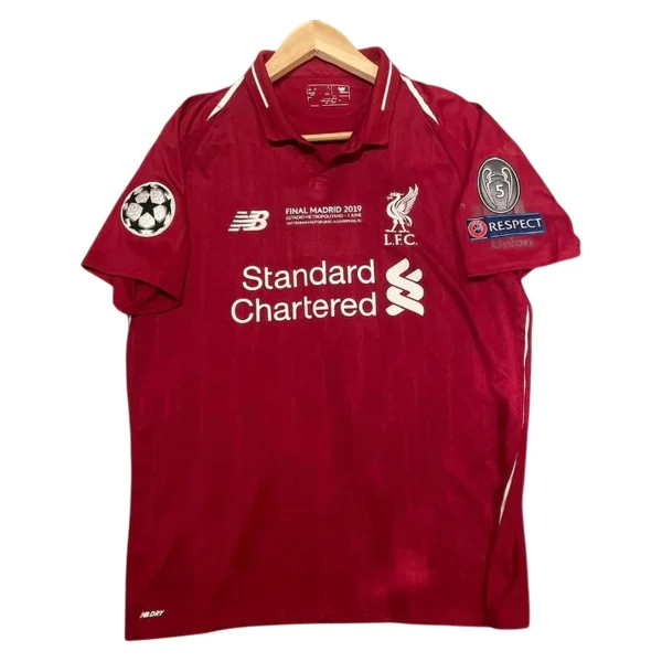 Camiseta Retro Liverpool 18-19 Edición Final Champions League