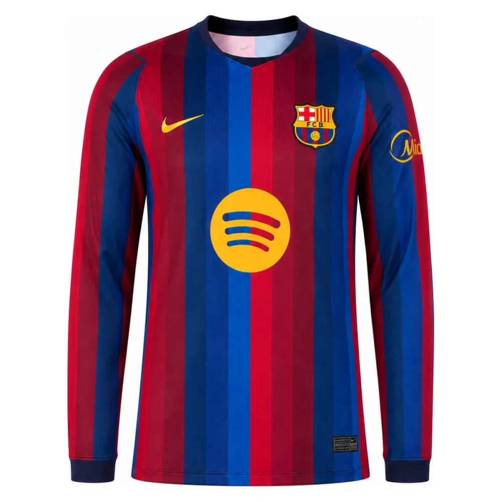 Fc Barcelona 1ª Equipación 26-27 Manga larga