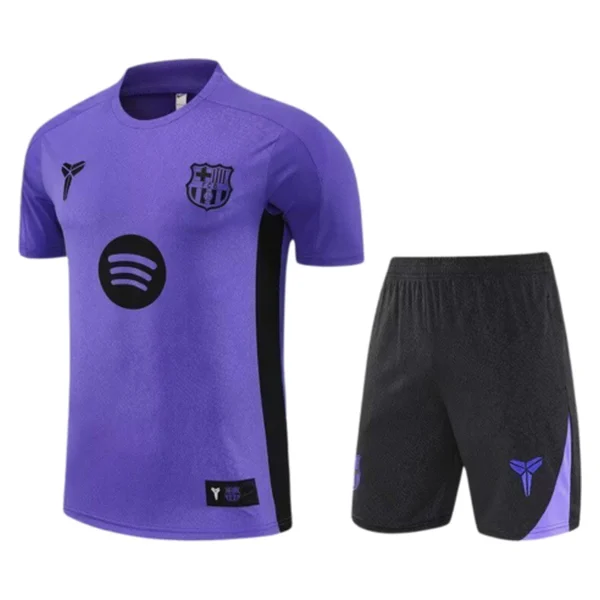 FC Barcelona Conjunto manga corta 25-26