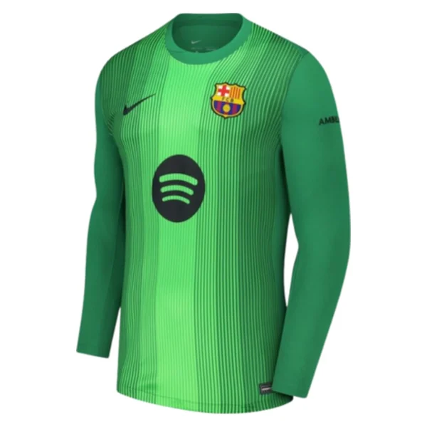FC Barcelona Equipación Portero 25-26 Verde Manga Larga