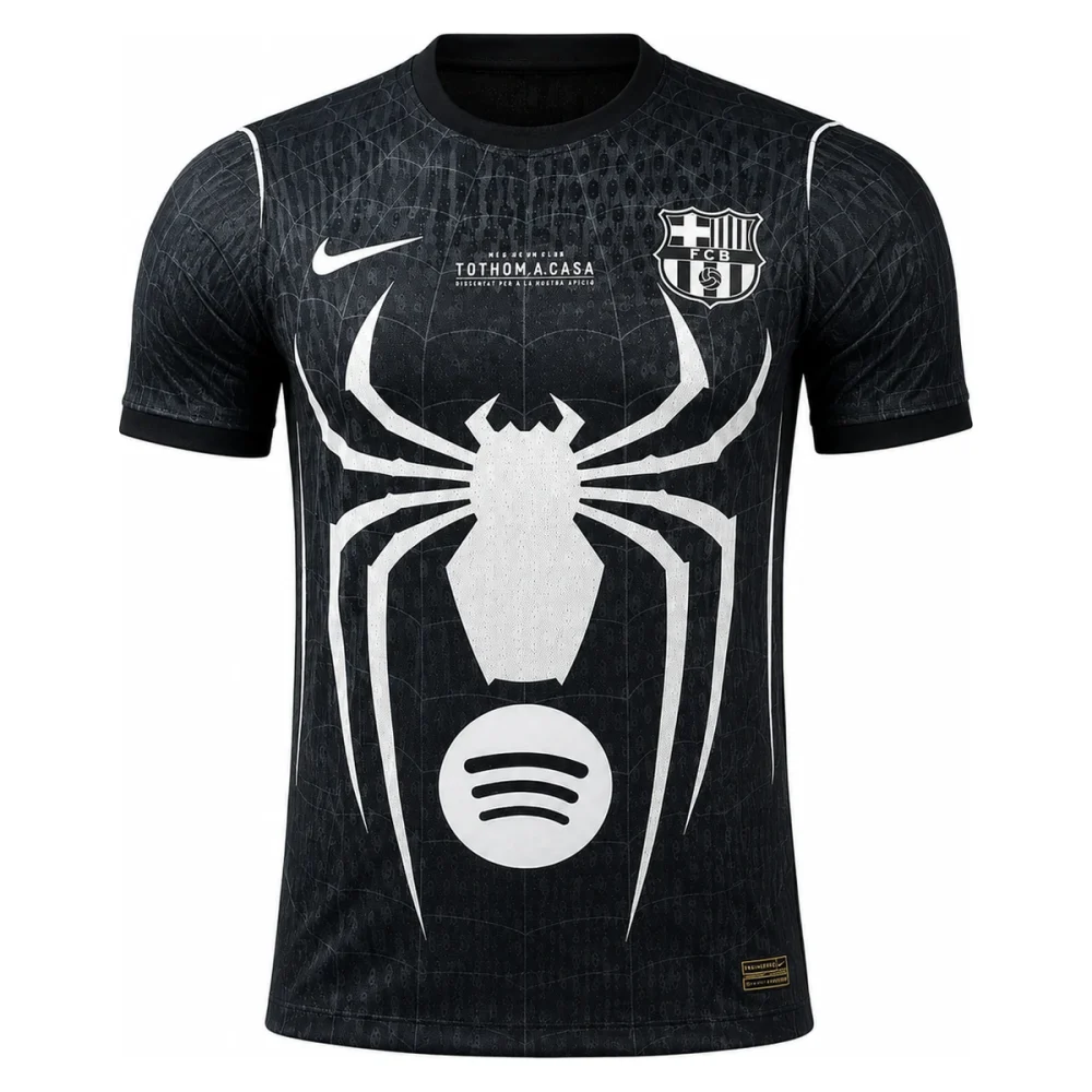 Fc Barcelona x Spider Man
