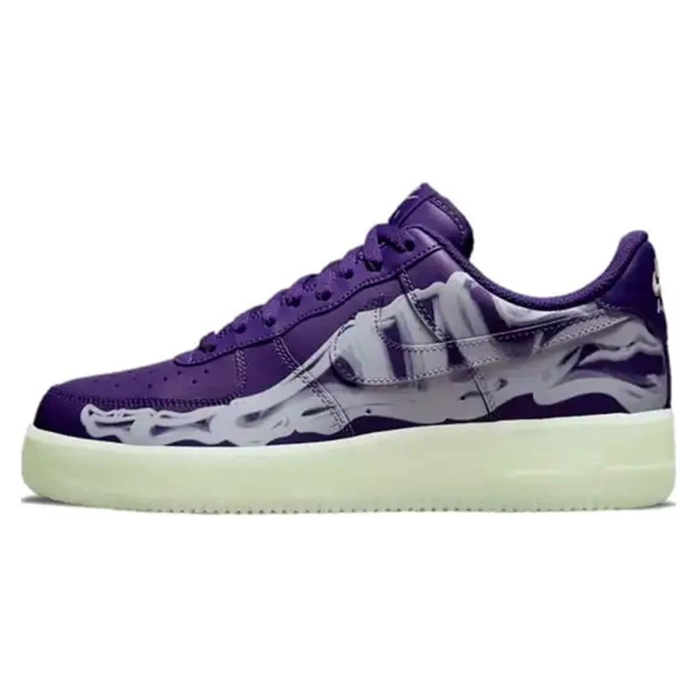 Nike Air Force 1 Skeleton Purple