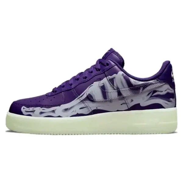 Nike Air Force 1 Skeleton Purple