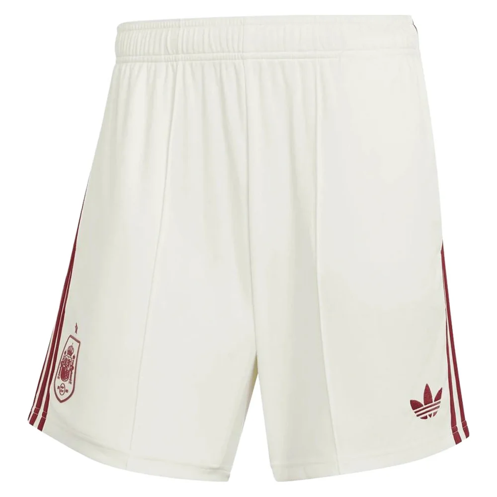 Pantalón Corto España 2ª equipación Blanco 2026