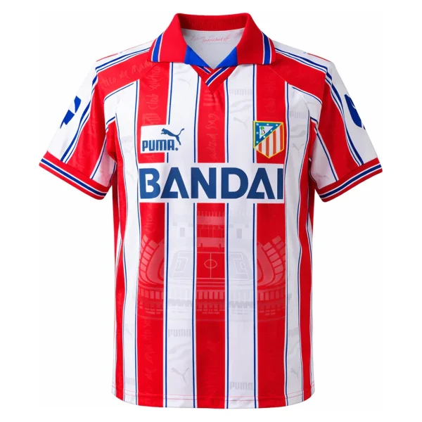 Retro Atlético de Madrid 1996-97 1ª equipación