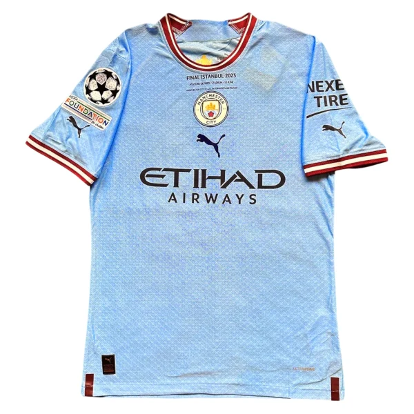 Retro Manchester City 22/23 1ª equipación – Edición Final Champions