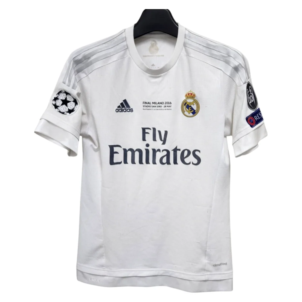 Retro Real Madrid 15/16 1ª Equipación – Edición Final Champions League